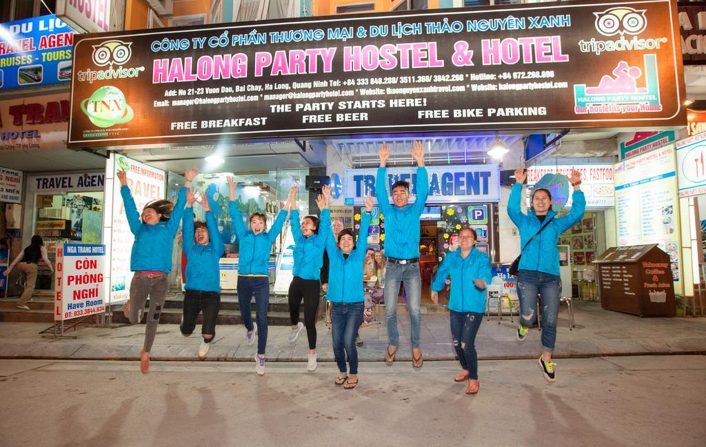 Halong Party Hostel Hạ Long Exterior foto